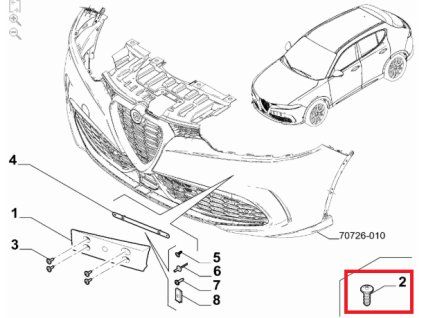 Alfa Romeo Tonale Vis 68367252AA