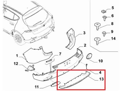 Alfa Romeo Tonale Cache 7MS49U01AA