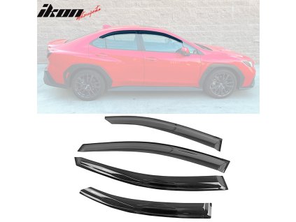 Subaru WRX 5th 2022-2025 Ofuky oken PC černá