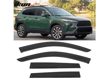 Toyota Corolla Cross 2022-2025 Ofuky oken akryl