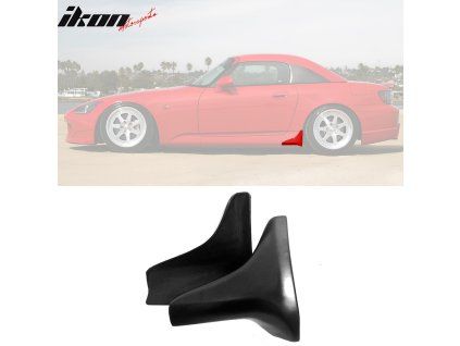 Honda S2000 AP1 AP2 2000-2009 Bas de caisse style OE PU noir non peint