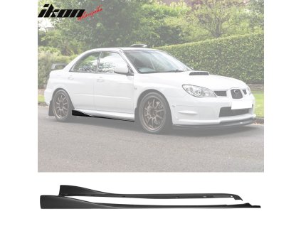 Subaru Impreza WRX STI 2002-2007 Boční prahy CS styl PP nenatřená černá