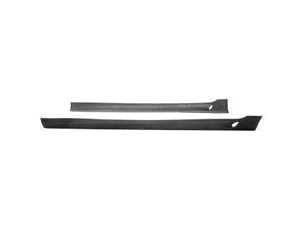 BMW E60 5-Series 2004-2009 Bas de caisse Style A PU noir
