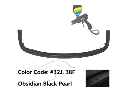 Subaru Impreza WRX 2006-2007 Spojler přední IKOM styl PP obsidiánová černá Pearl