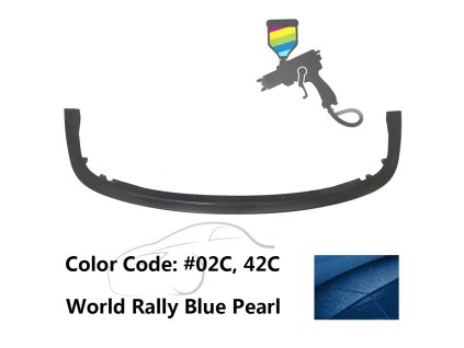 Subaru Impreza WRX 2006-2007 Spojler přední IKON styl PP World Rally modrá Pearl