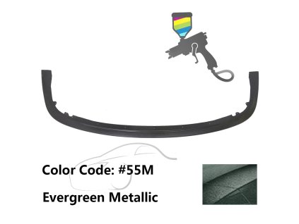 Subaru Impreza WRX 2006-2007 Spojler přední IKON styl PP Evergreen metalíza