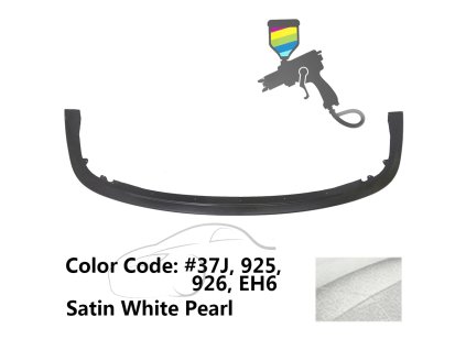 Subaru Impreza WRX 2006-2007 Spojler přední IKON styl PP Satin bílá Pearl