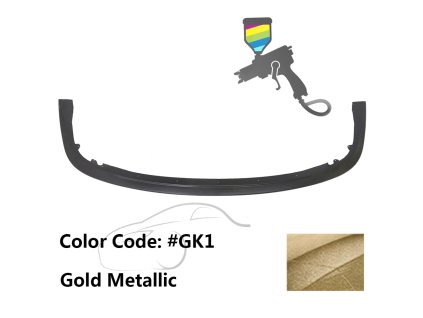 Subaru Impreza WRX 2006-2007 Spojler přední IKON styl PP zlatá metalíza