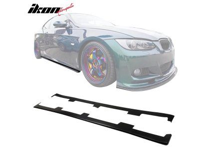 BMW 3-Series E90 E92 E93 M3 2007-2013 Bas de caisse style UL PU noir non peint