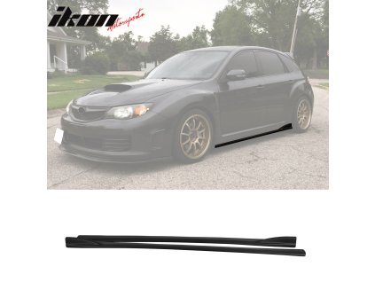 Subaru Impreza WRX STI 2008-2014 Praguri laterale stil CS PU negru nevopsit