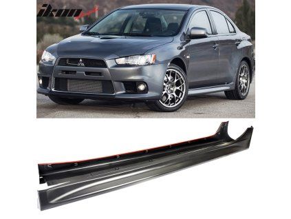 Mitsubishi Lancer 2008-2015 Bas de caisse style EVO PP