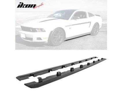 Ford Mustang 2010-2014 Bas de caisse PU noir non peint