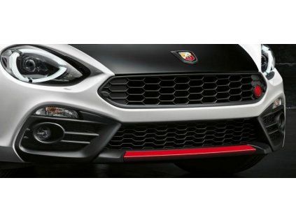 Abarth 124 Spider Cubierta de parachoques inferior roja