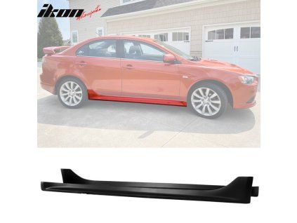 Mitsubishi Lancer 2008-2017 style OEM PP noir non peint