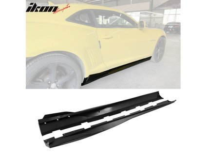 Chevrolet Camaro 2010-2015 Seitenschweller V2 Style PP Mattschwarz