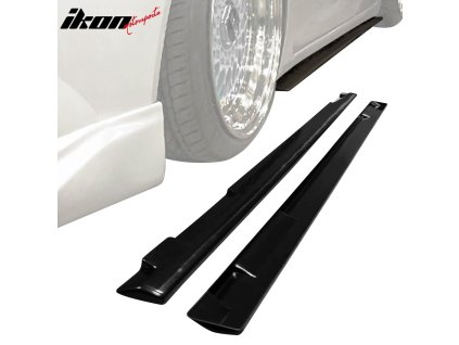 Honda Civic Sedan 2012-2015 Boční prahy JDM styl PU nenatřená černá