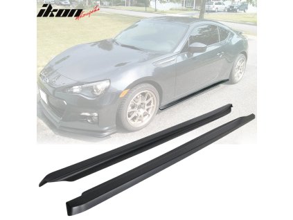 Scion FR-S 2013-2016 Subaru BRZ 2013-2020 Toyota 86 2017-2020 Boční prahy CS styl PP nenatřená černá