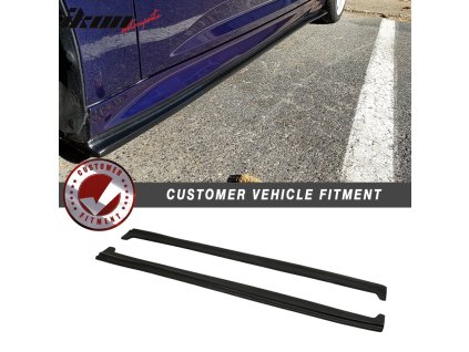 Ford Focus ST 2013-2018 Ford Focus RS 2016-2018 Boční prahy PU nenatřená černá