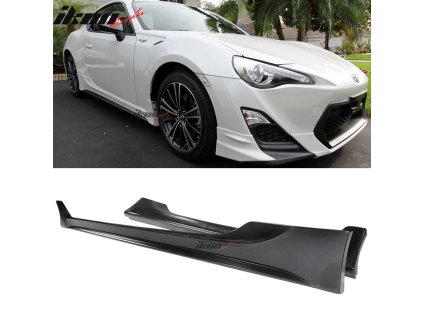 Scion FRS Subaru BRZ GT86 2013-2020 Boční prahy J styl PU nenatřená černá