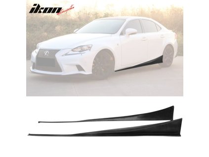 Lexus IS250 IS300 IS350 2014-2020 Boční prahy F Sport styl PU nenatřená černá