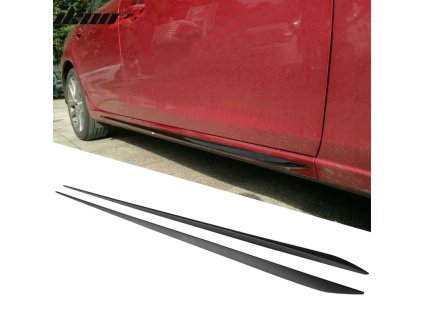 Mazda 6 2014-2021 Boční prahy ABS nenatřená černá