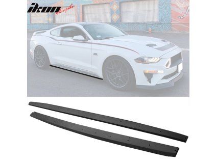 Ford Mustang 2015-2023 Bas de caisse style R-spec PP noir texturé