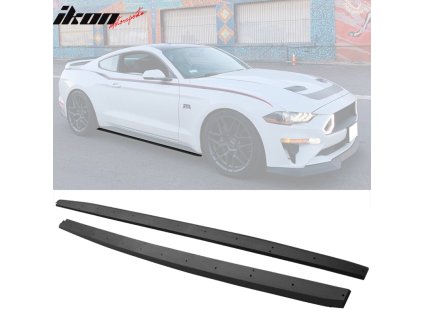 Ford Mustang 2015-2023 Oldalsó küszöbök R spec stílus PP texturált fekete