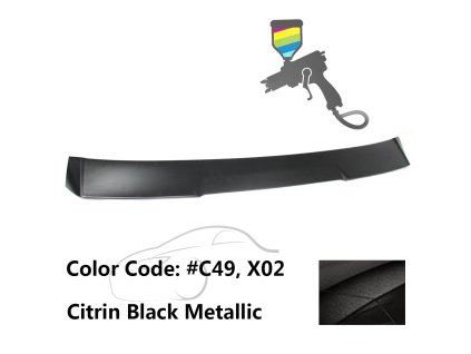 BMW 5 Series G30 Sedan 2017-2023 Boční prahy V styl ABS Citrin černá metalíza