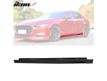 Mazda 3 Sedan 2019-2020 Bas de caisse PP noir mat