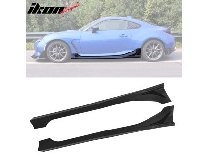 Subaru BRZ Toyota GR86 2022-2026 Boční prahy JDM styl PP nenatřená černá