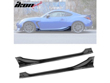 Subaru BRZ Toyota GR86 2022-2026 Boční prahy JDM styl PP tisk z uhlíkových vláken