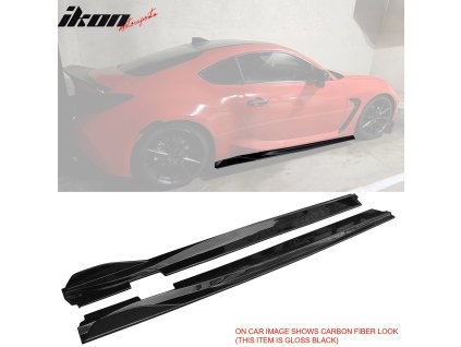 Toyota GR86 Subaru BRZ2022-2026 Boční prahy IKON V2 styl ABS tisk z uhlíkových vláken