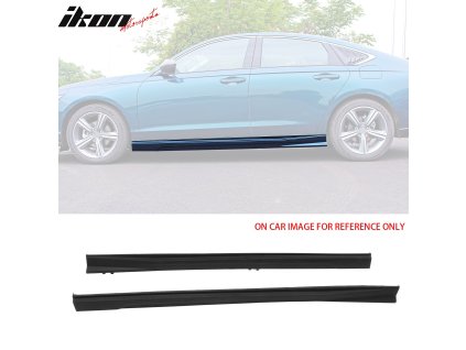 Honda Accord 11th Gen 2023-2025 Boční prahy IKON styl PP nenatřená černá