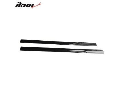 Ford Mustang 2024-2026 Bas de caisse style IKON ABS noir brillant