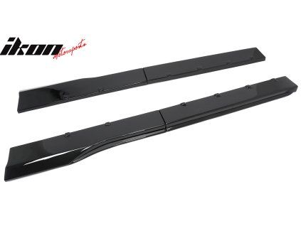 Ford Mustang 2024-2026 Bas de caisse Style R ABS noir brillant