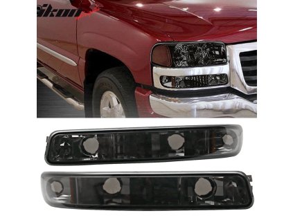 GMC Yukon 1999-2007 Blinkry kouřová s jantarovým reflektorem