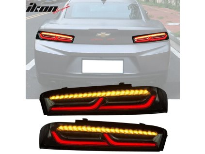 Chevrolet Camaro 2016-2018 Zadní světlomety kouřové čiré