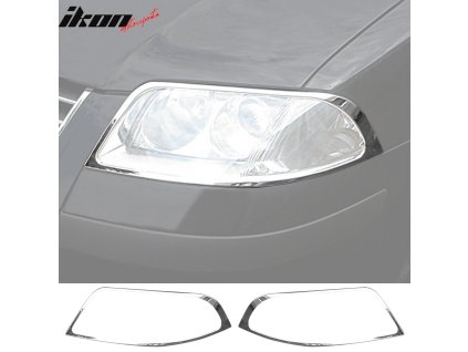 Volkswagen Passat 2001-2005 Hlavní světlomety ABS chrom