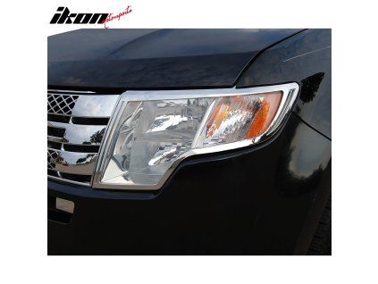 Ford Edge 2007-2010 Phares principaux ABS chrome