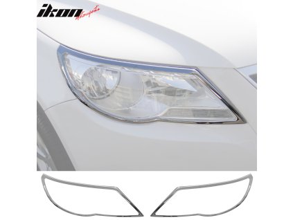 Volkswagen Tiguan 2009-2011 Hlavní světlomety ABS chrom