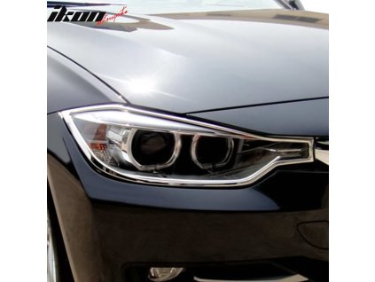 BMW F30 3-Series Sedan 2012-2013 Hlavní světlomety ABS chrom