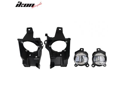 Subaru WRX 2022-2025 Mlhovky LED čiré s černými držáky