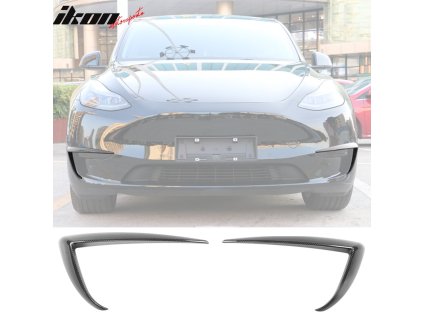 Tesla Model Y 2020-2023 Mlhovky tisk z uhlíkových vláken