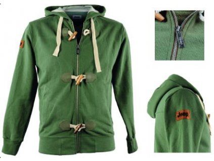 Jeep Sweat zip frog" taille L"
