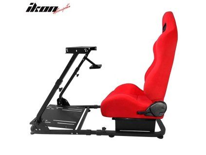 Support de volant Logitech G29 Thrustmaster Racing Simulator rouge