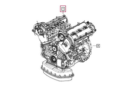Dodge RAM 1500 5.gen DT Motore 3.0L V6 05162111CB