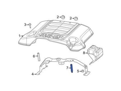 Mopar Tornillo M6X1.00X75.25 06512772AA