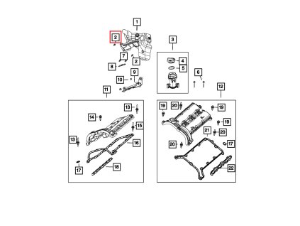 Mopar Skrutka M6x12 68148160AA