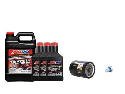 motorový olej a filtr + olej. zátka