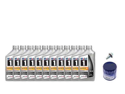 motorový olej a filtr + zátka oleje